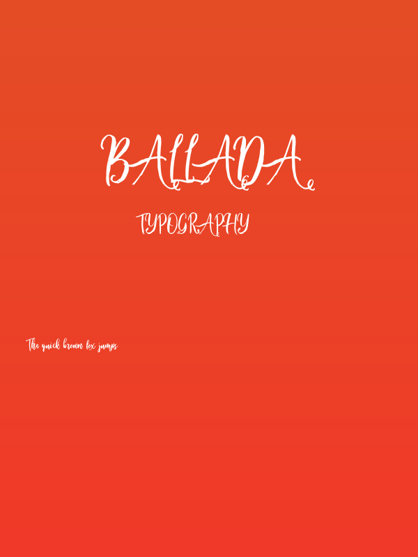 Ballada Poster