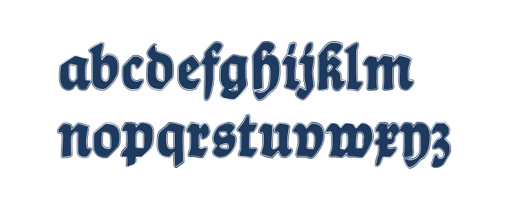 Ballade Contour Lowercase