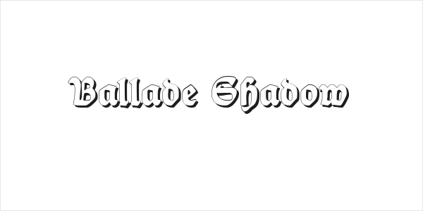 Ballade Shadow Logo