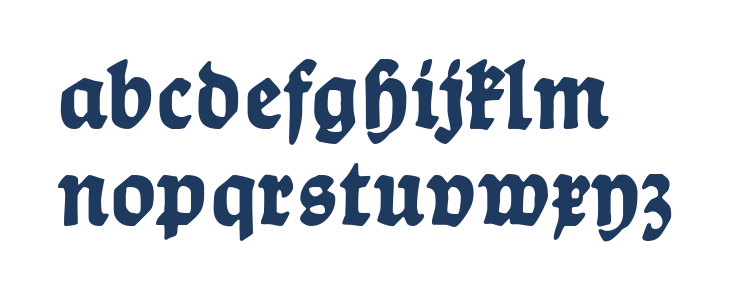 Ballade UNZ1 Alt Bold Lowercase