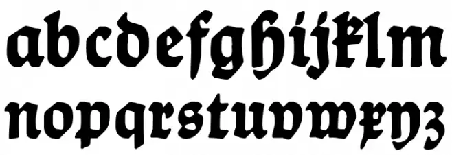 Ballade UNZ1 Alt Bold Font LOWERCASE