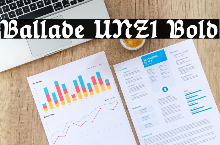 Ballade UNZ1 Bold Example 1