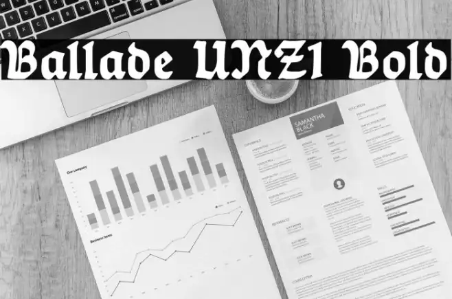 Ballade UNZ1 Bold Example 1