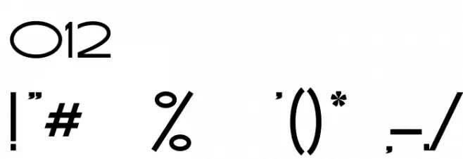 Ballado Font OTHER CHARS