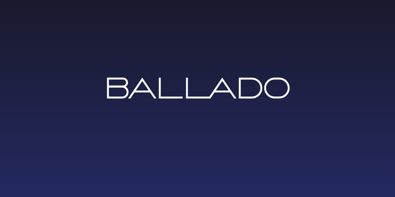 Ballado Social Header
