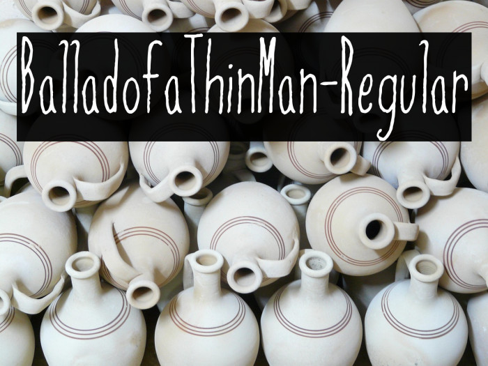 BalladofaThinMan-Regular Example 1