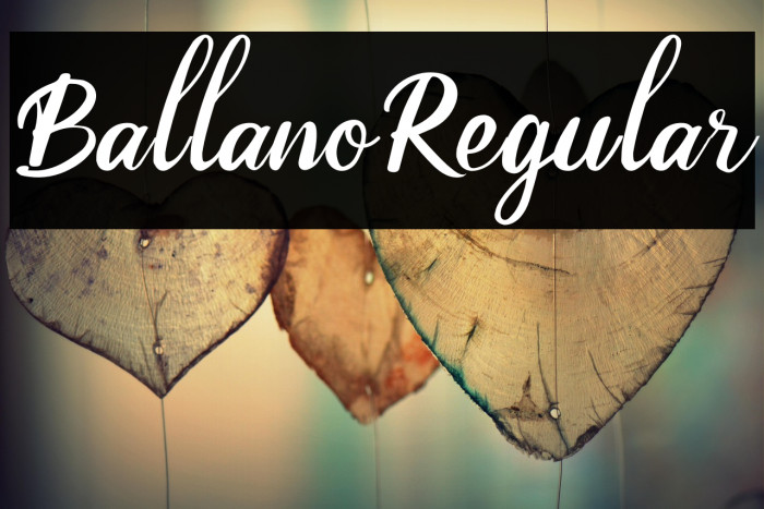 BallanoRegular Example 2