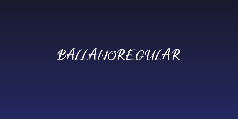 BallanoRegular Social Header