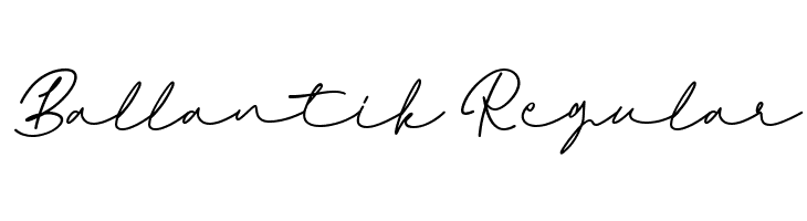 Ballantik Regular  नि: शुल्क फ़ॉन्ट्स डाउनलोड