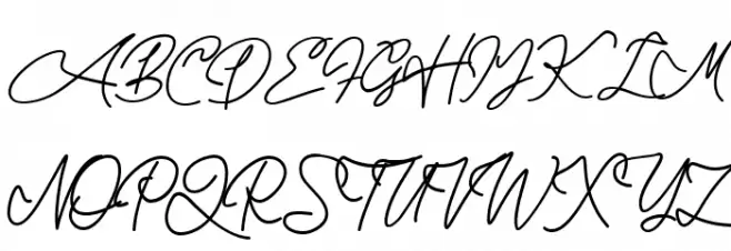 Ballantik Regular Font UPPERCASE