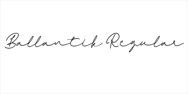 Ballantik Regular Logo