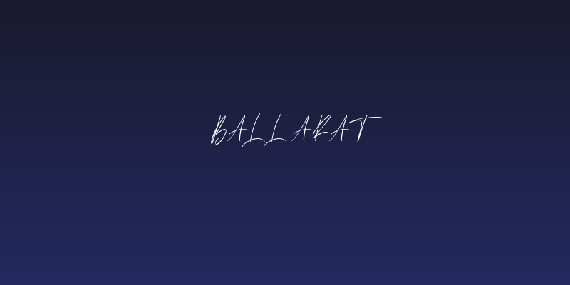 Ballarat Social Header