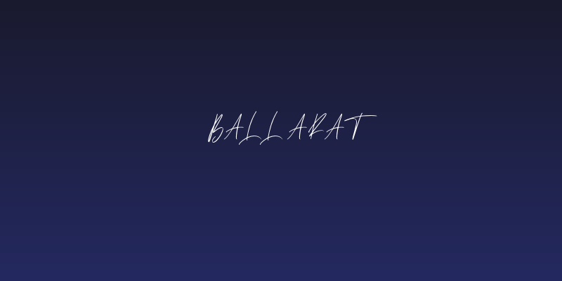 Ballarat Social Header
