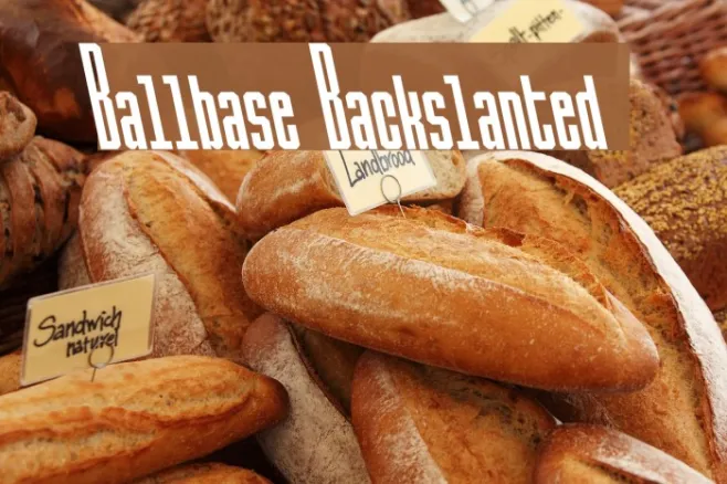 Ballbase Backslanted Example 3