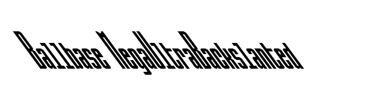 Ballbase MegaUltraBackslanted Fonte