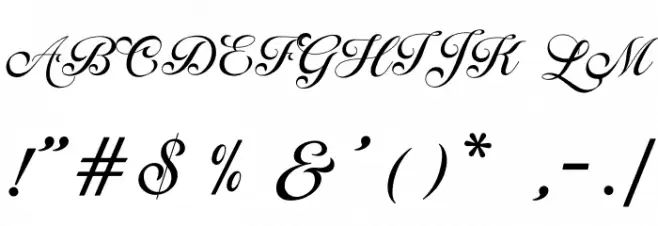 Ballegra Font OTHER CHARS