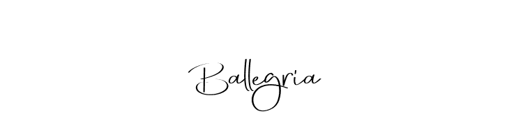 Ballegria  नि: शुल्क फ़ॉन्ट्स डाउनलोड