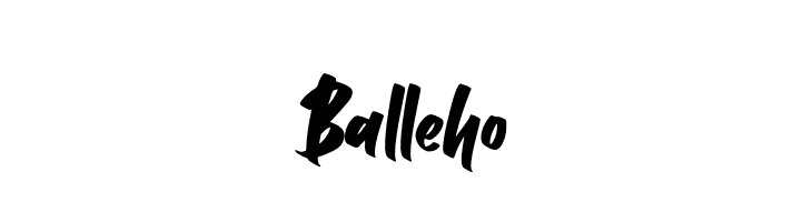Balleho  Скачать бесплатные шрифты