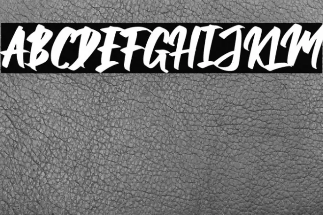 Balleho Font examples