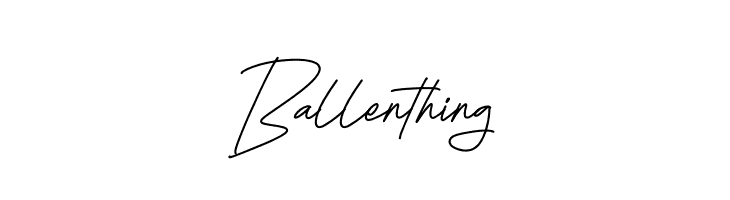 Ballenthing  Скачать бесплатные шрифты