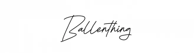 Ballenthing  font caratteri gratis