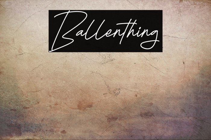 Ballenthing Example 3