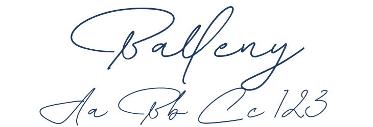 Balleny Font Preview