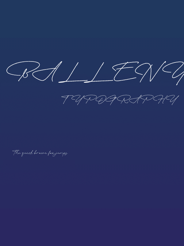 Balleny Poster