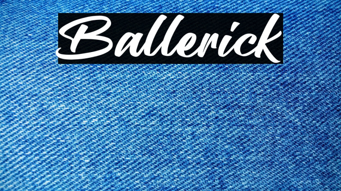 Ballerick Example 2