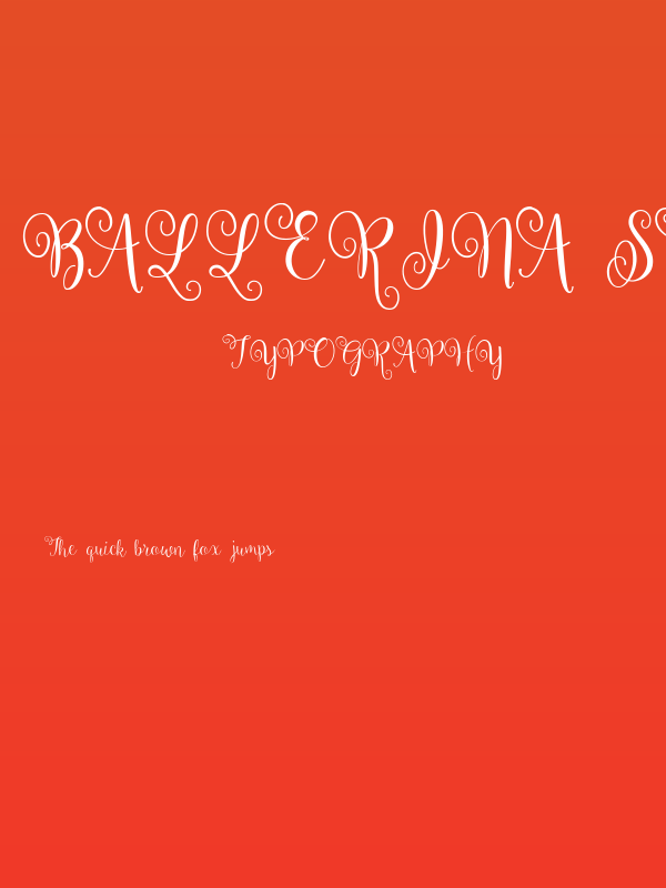 Ballerina Script Poster