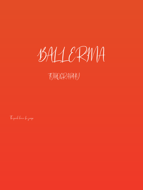 Ballerina Poster