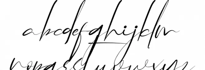 Ballerinas Demo 字体 小写