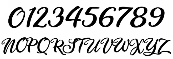 Ballet Harmony Font OTHER CHARS