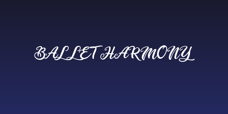 Ballet Harmony Social Header