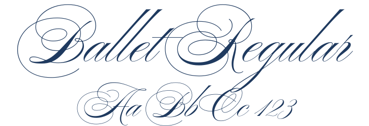 Ballet Regular Font Preview