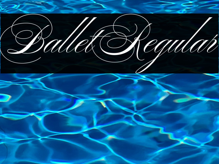 Ballet Regular Example 1