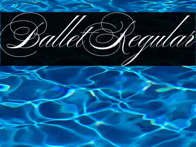 Ballet Regular Example 1