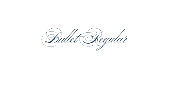 Ballet Regular Logo