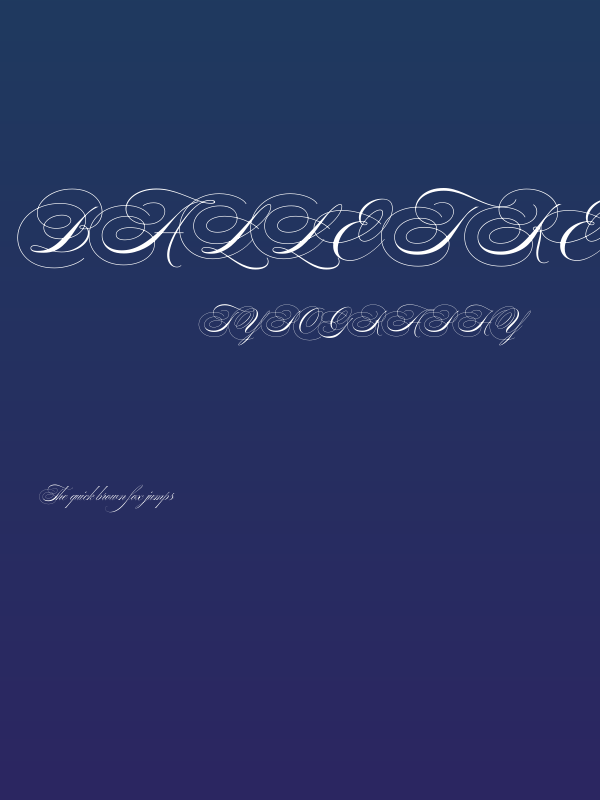 Ballet Regular Poster