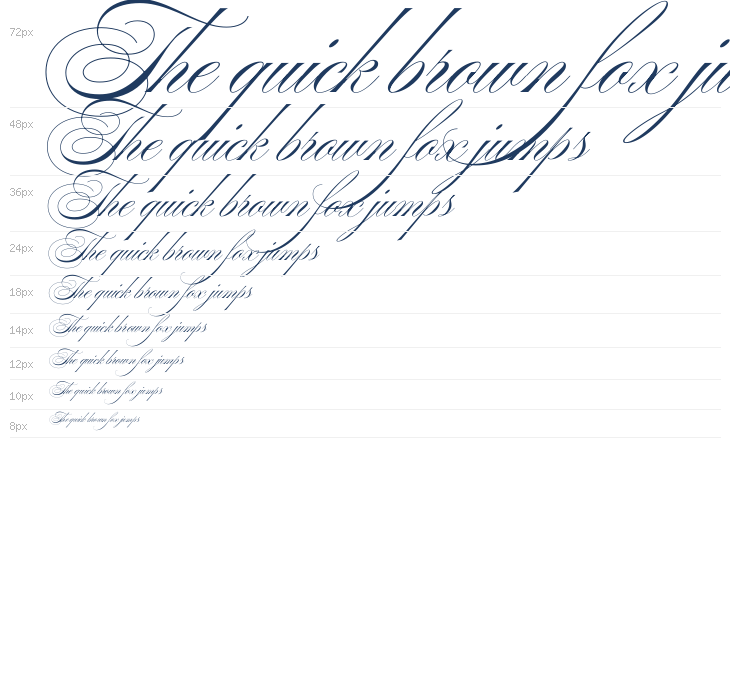 Ballet Regular Waterfall