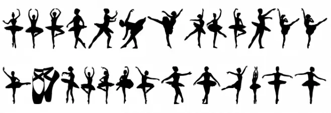 Ballet Fonte MAIÚSCULAS