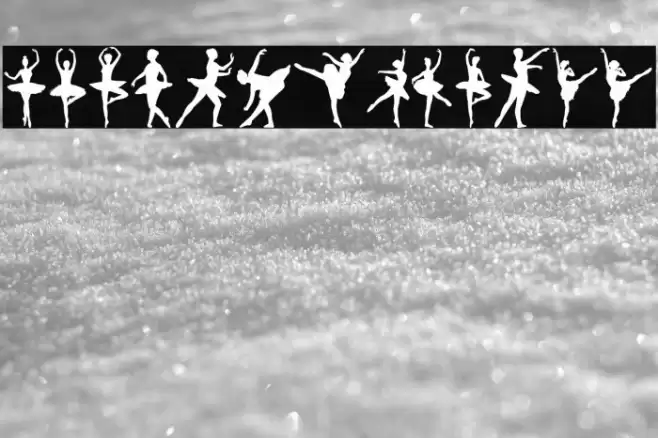 Ballet Font examples