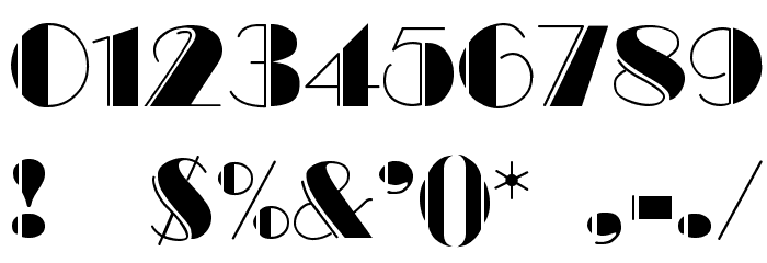 BalletEngraved Font OTHER CHARS