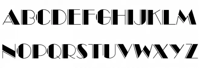 BalletEngraved Schriftart Groß