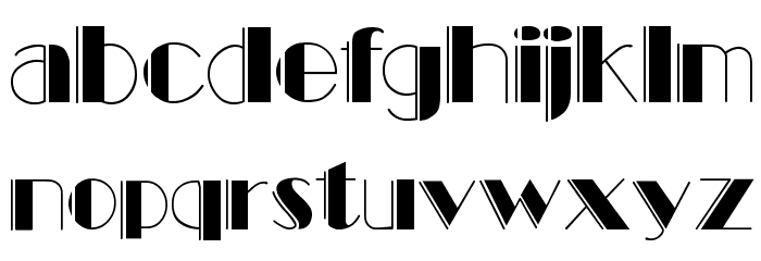 BalletEngraved Font LOWERCASE