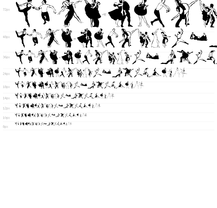 BalletSketches Waterfall