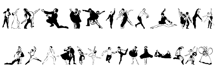 BalletSketches Font LOWERCASE