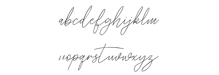 Balleys Free Regular Font LOWERCASE