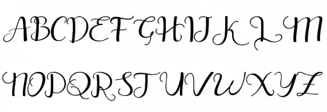 BallihayDemo-Regular フォント 大文字