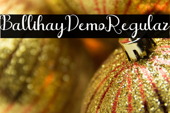 BallihayDemo-Regular Example 2